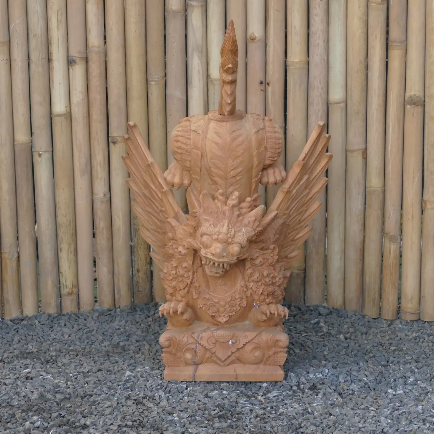  Product image 1 of the product “Singa Sungsang, Jack fruit, 30 x 35 x 56 cm (center Piece) with extension 47 x 40 x 75 cm ”